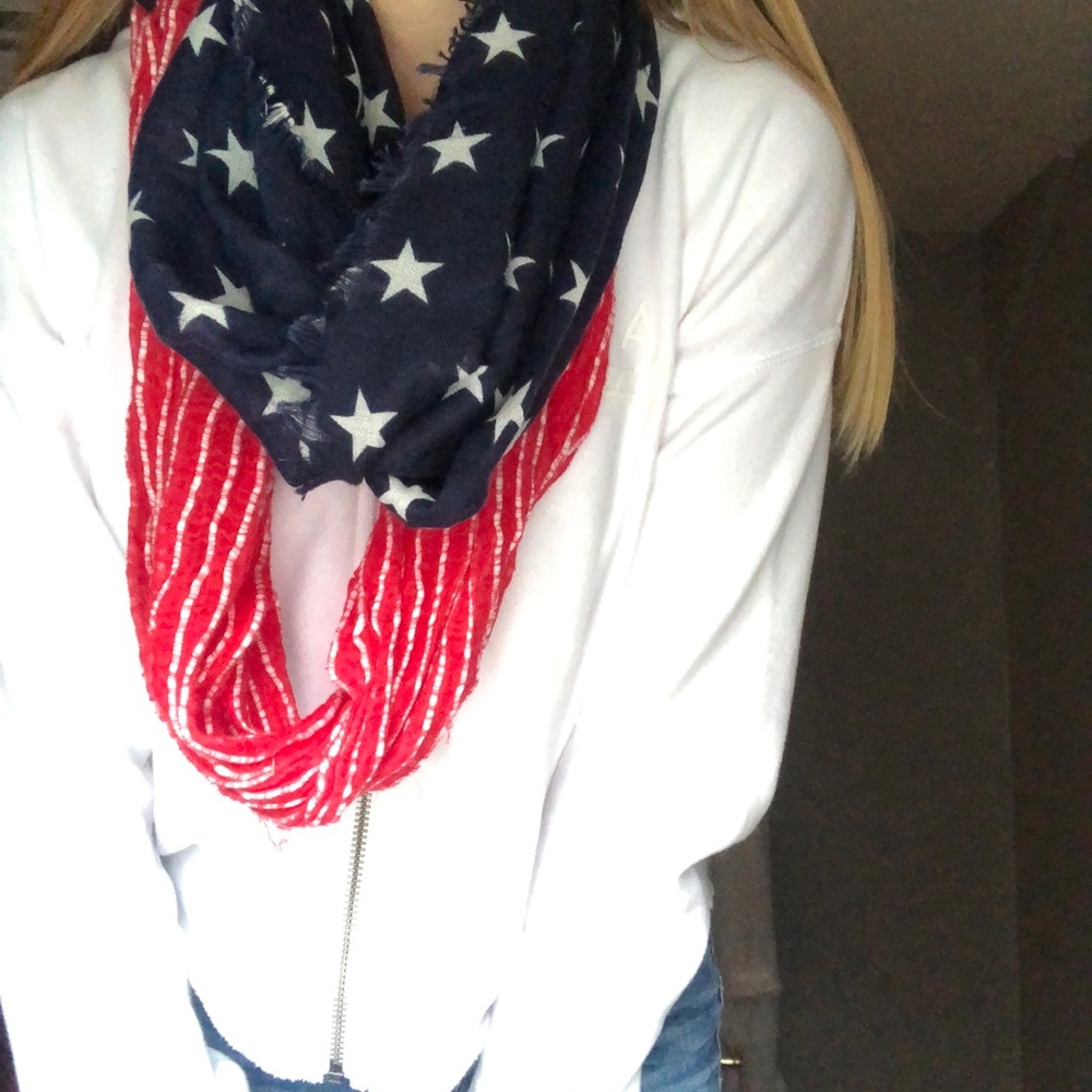 Patriotic Infinity Scarf